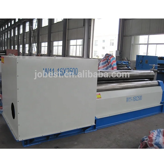 Механический симметричный W11 3-ролик листопрокатного машины