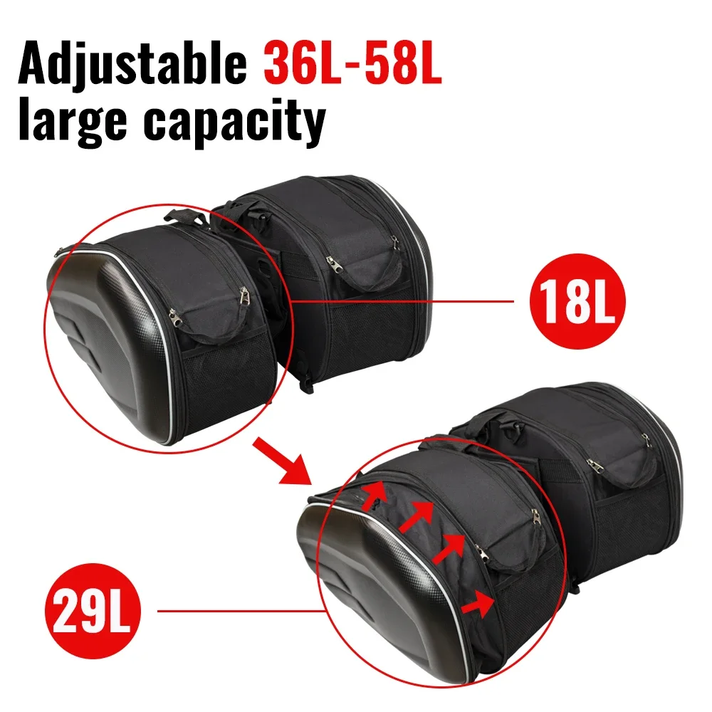 Motorcycle Saddle Bag Durable 1680D Front Storage Motorcycle Tank Bag 2016 Suzuki Boulevard Saddle Bags Leather OEM ODM Accepted