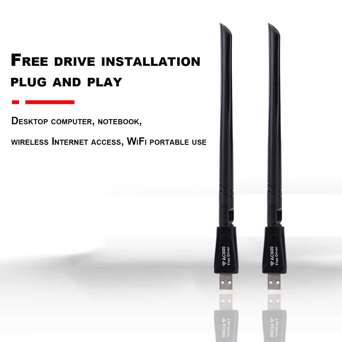 Мини Портативный USB2.0 USB WIFI антенна приема сигнала Fucntion адаптер Wi-Fi Bluetooth приемник Интерфейс 150 Мбит/с беспроводной сети для