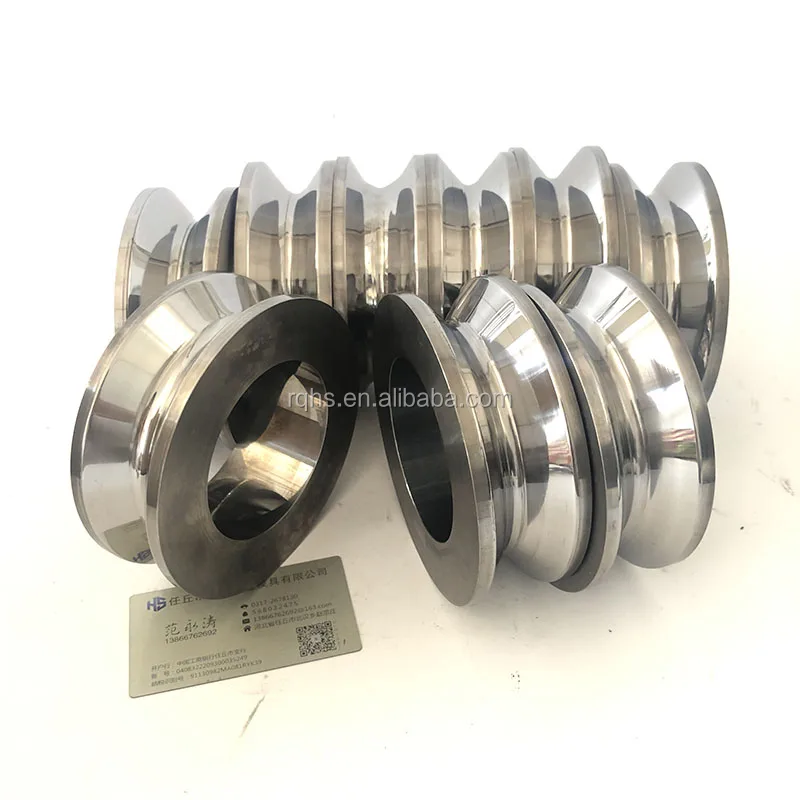 Tungsten carbide steel rolling roller ring tungsten carbide guide roller wear-resistant tungsten steel roller ring