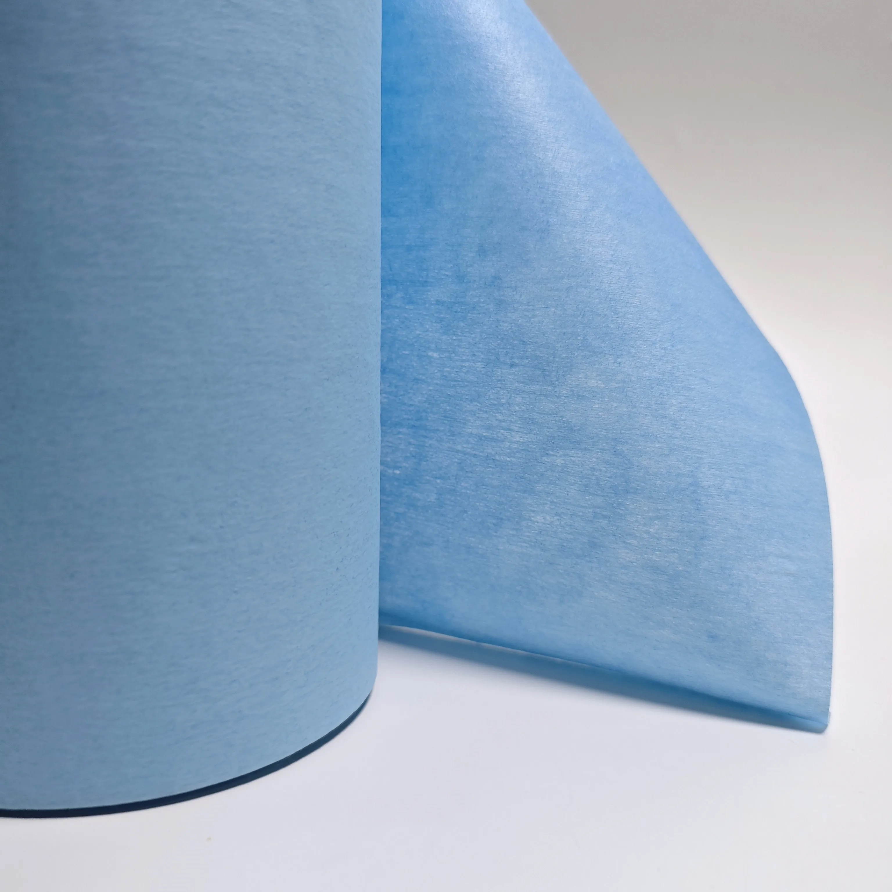 directly raw material  spunlace viscose +PE FILM laminated nowoven fabric for making medical absorbent  pad