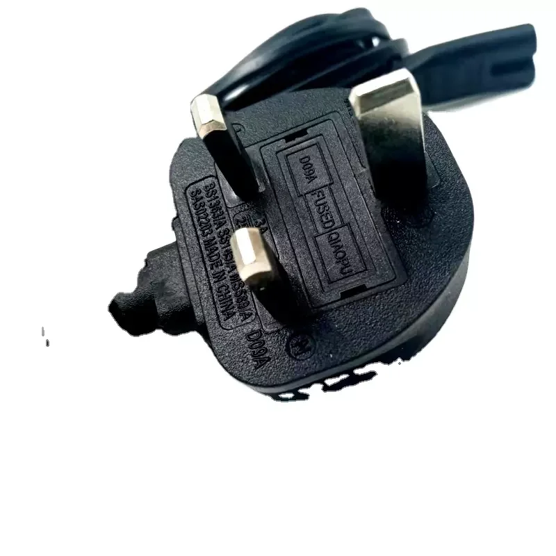 power cord One stop manufacturer 10A 2M 2.5M 8M British Plug C7 C8 C13 C19 2  3P Prong Extension Cable Computer UK Power Cord