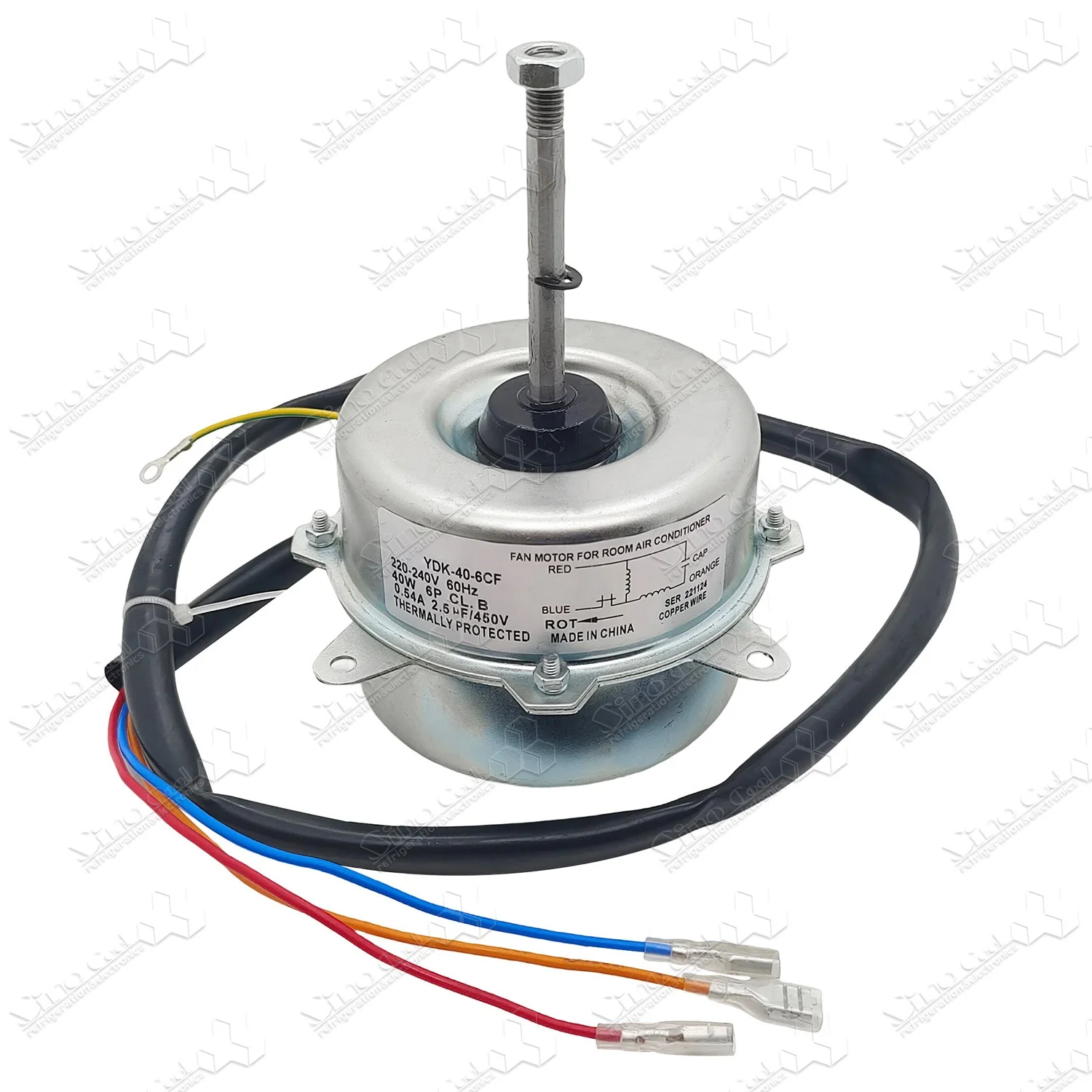 Sino cool YDK-40-6CF 220V 40W air conditioner ac fan motor ydk