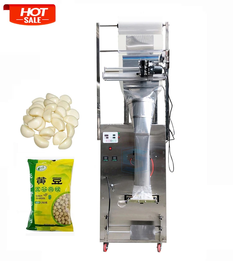 200g 500g 1kg Automatic Red Dates  Peeled Garlic Beans Packing Machine