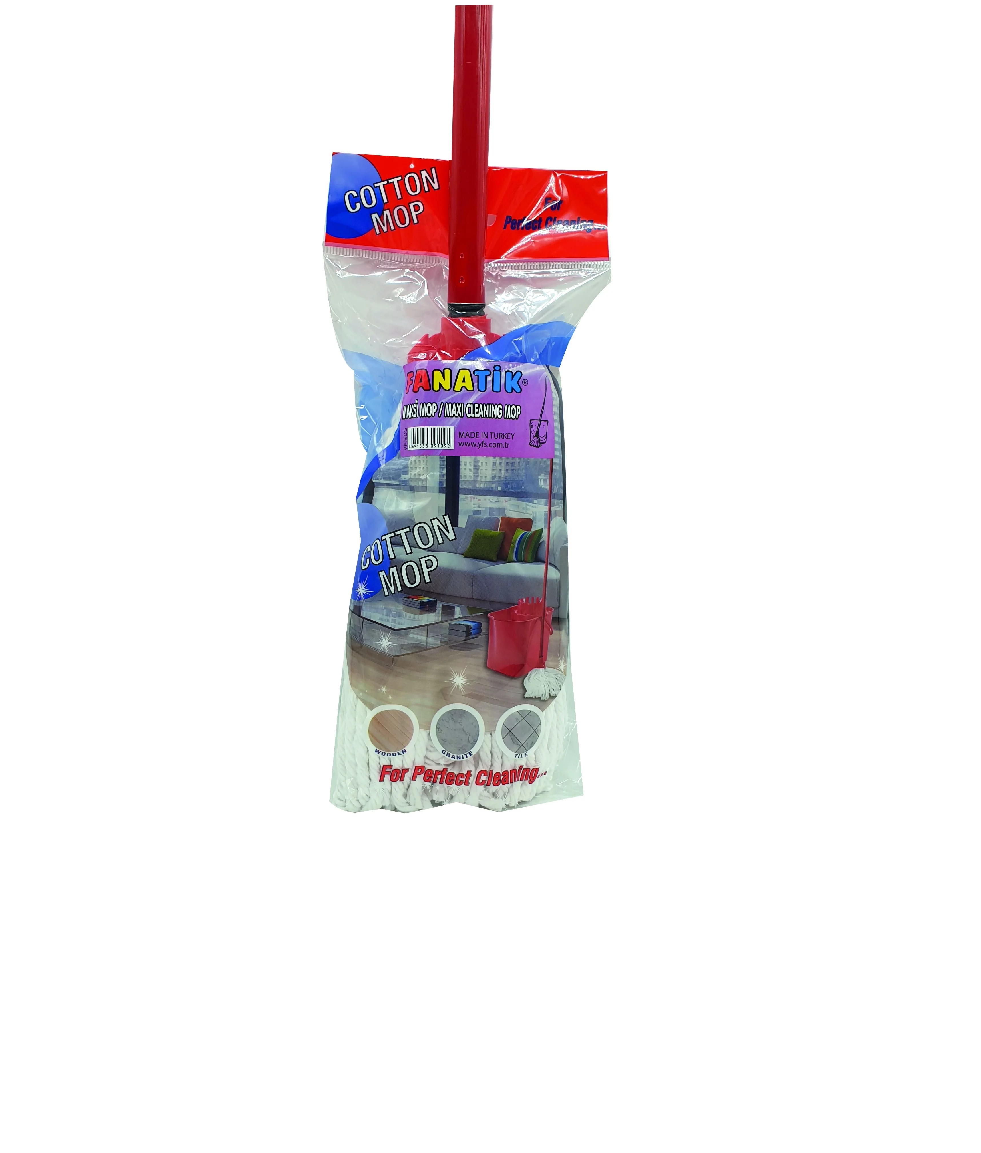 Factory Supply Economic Floor Cleaning Spinning Mops High Quality Washable %100 cotton Maxi Size