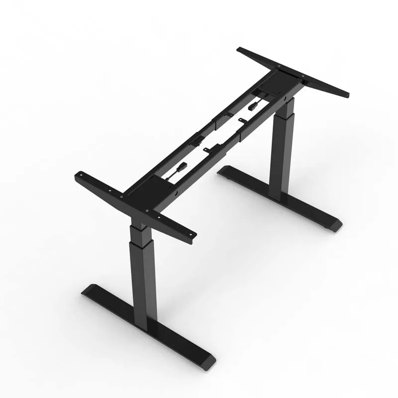 Nate 2B3 Ergonomic Working Study Table Sit Stand Electric Adjustable Computer Desk With 4 Preset Memory Buttons