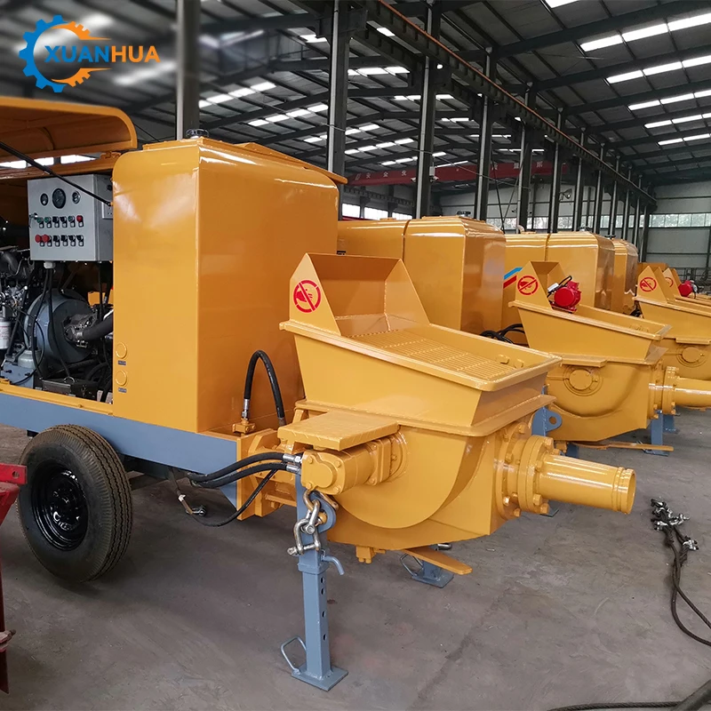 cheap price small mobile hydraulic diesel concrete pump truck for sale