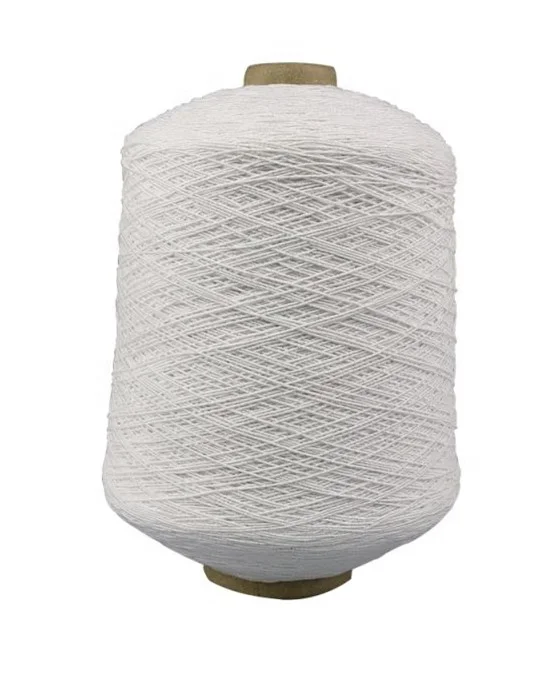 180#7575 rubber thread elastic polyester double covered latex rubber yarn