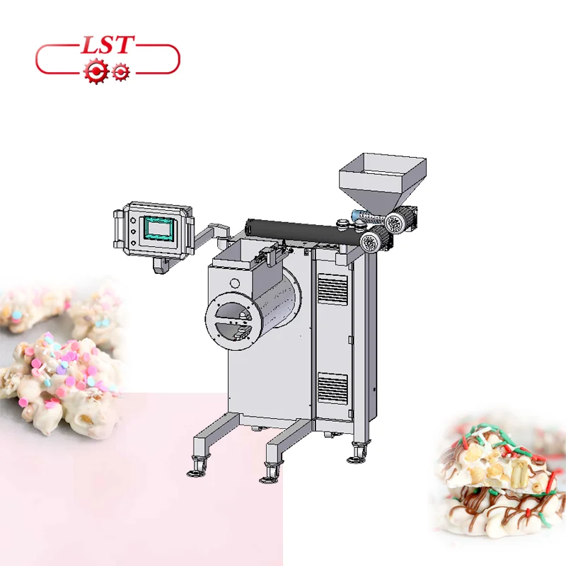 New design chocolate depositor chocolate cluster nuts chocolate making machine