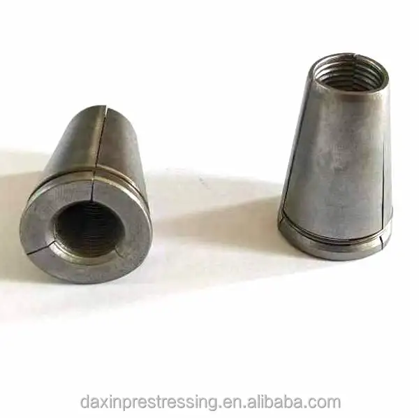 Bridge Construction Concrete Back Block 12.7 & 15.2 Stressing Jack Wedges