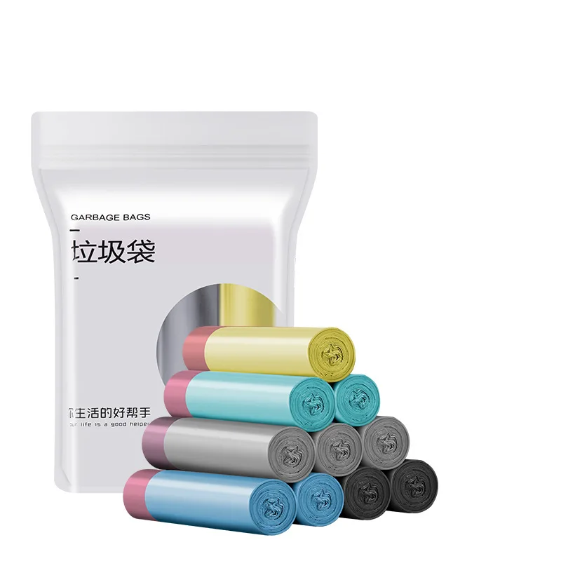 Прямая с завода одноразовый утолщенный мешок для мусора кулиской Бытовая Автоматическая сумка сбора отходов на кухне