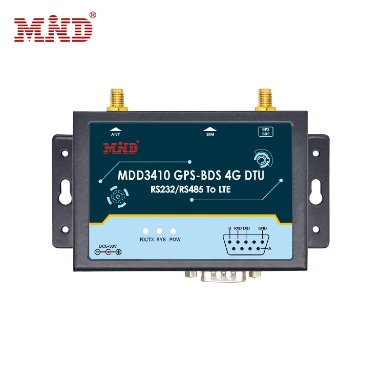 4G Lte модем с GPS промышленный сотовый Шлюз Modbus для передачи данных DB9