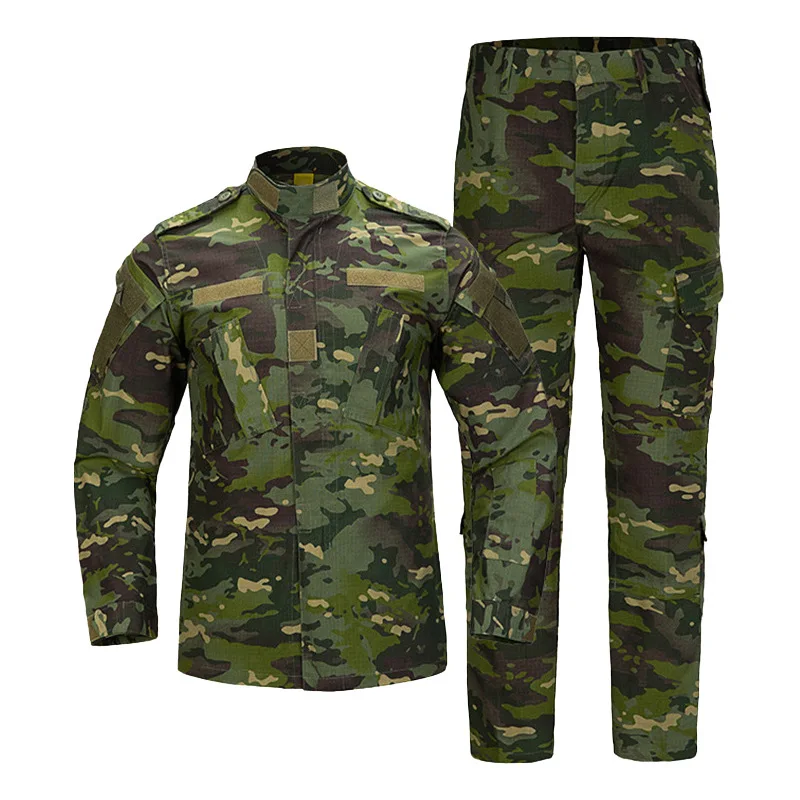 WANZHUO Low MOQ Custom Combat OEM CP Tactical Multicolor Uniform Multicam Outdoor Comfortable ACU 2 Tactical Gear Uniform