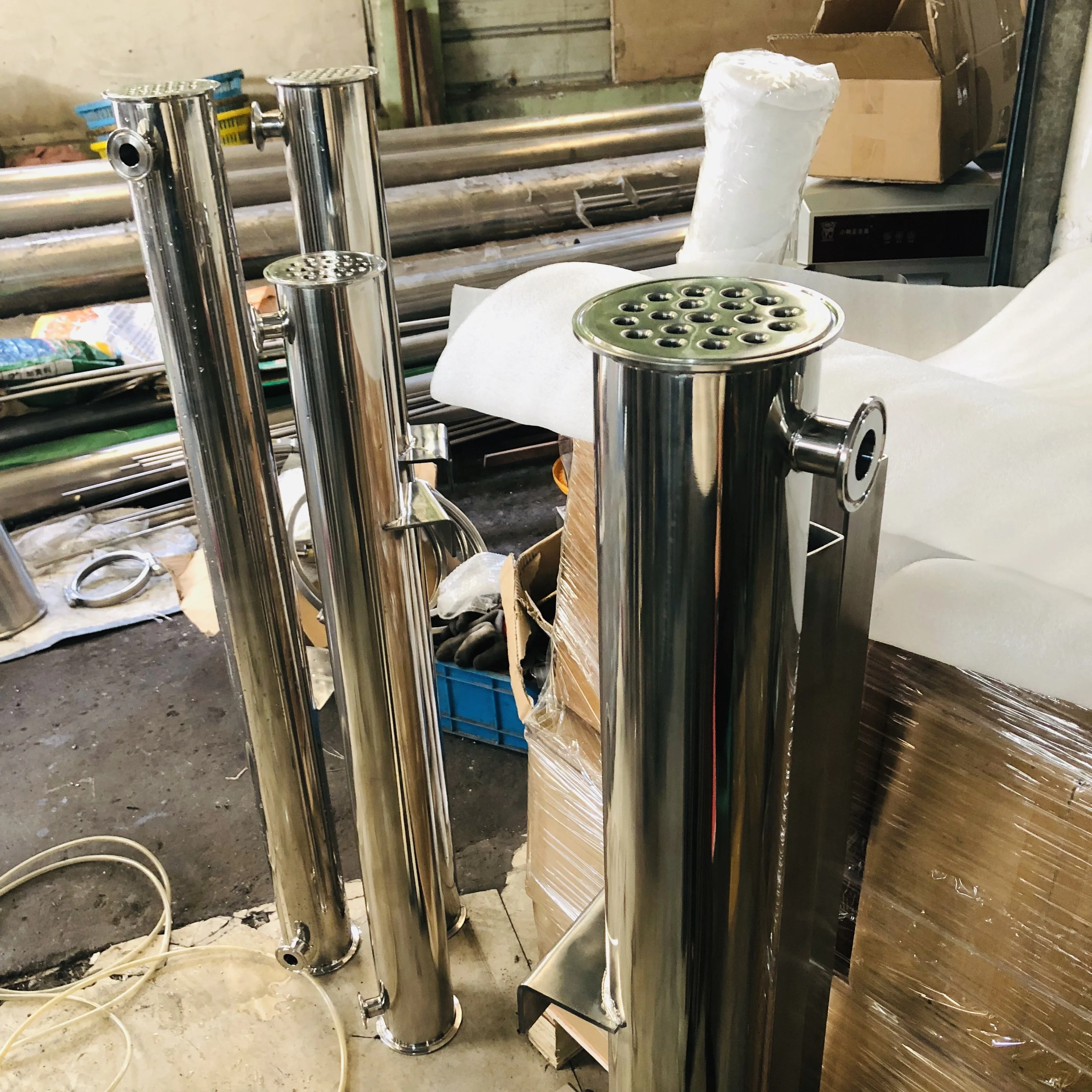 Stainless Steel Double Jacketed Closed Loop Dewax Spools/Columns