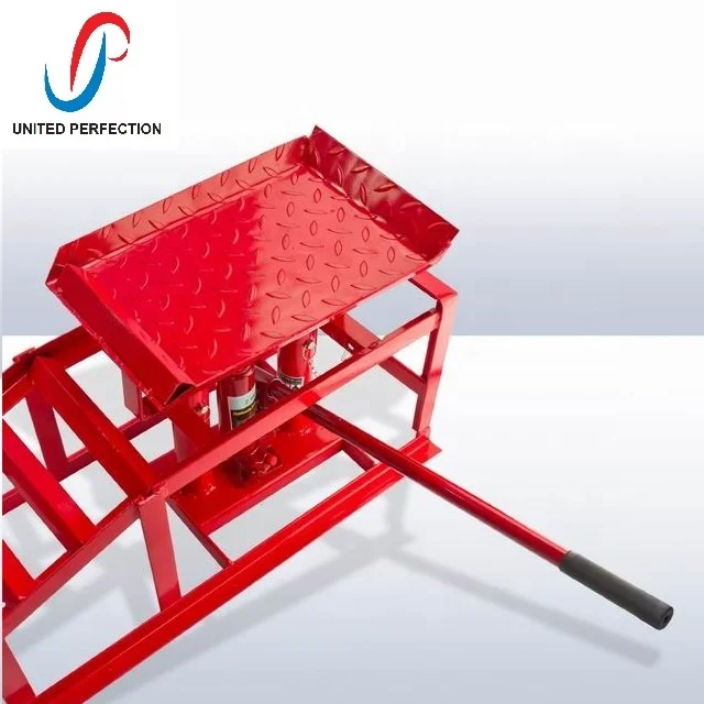 best sale 2 T 2019 hot selling Hydraulic Lifting Jack Car Device Ramp Adjustable steel car ramp with low MOQ