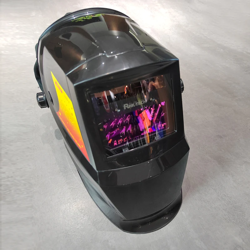 RHK Safety Automatic Solar Auto Darkening PAPR Weld Mask 1/1/1/2 Air Purifying Welding Helmet Respirator