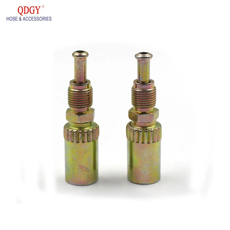 Customized hydraulic brake system metal brake hose fitting