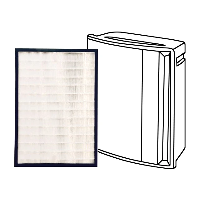 Custom H12 Hepa Filter  Composite Filter For Delonghi  Air Purifier AC230 Filter