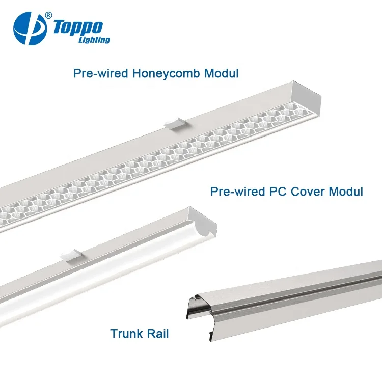 Toppo Smart CLO Wattage Adjustable Tool-free Retro Flex Led Linear Light Modules