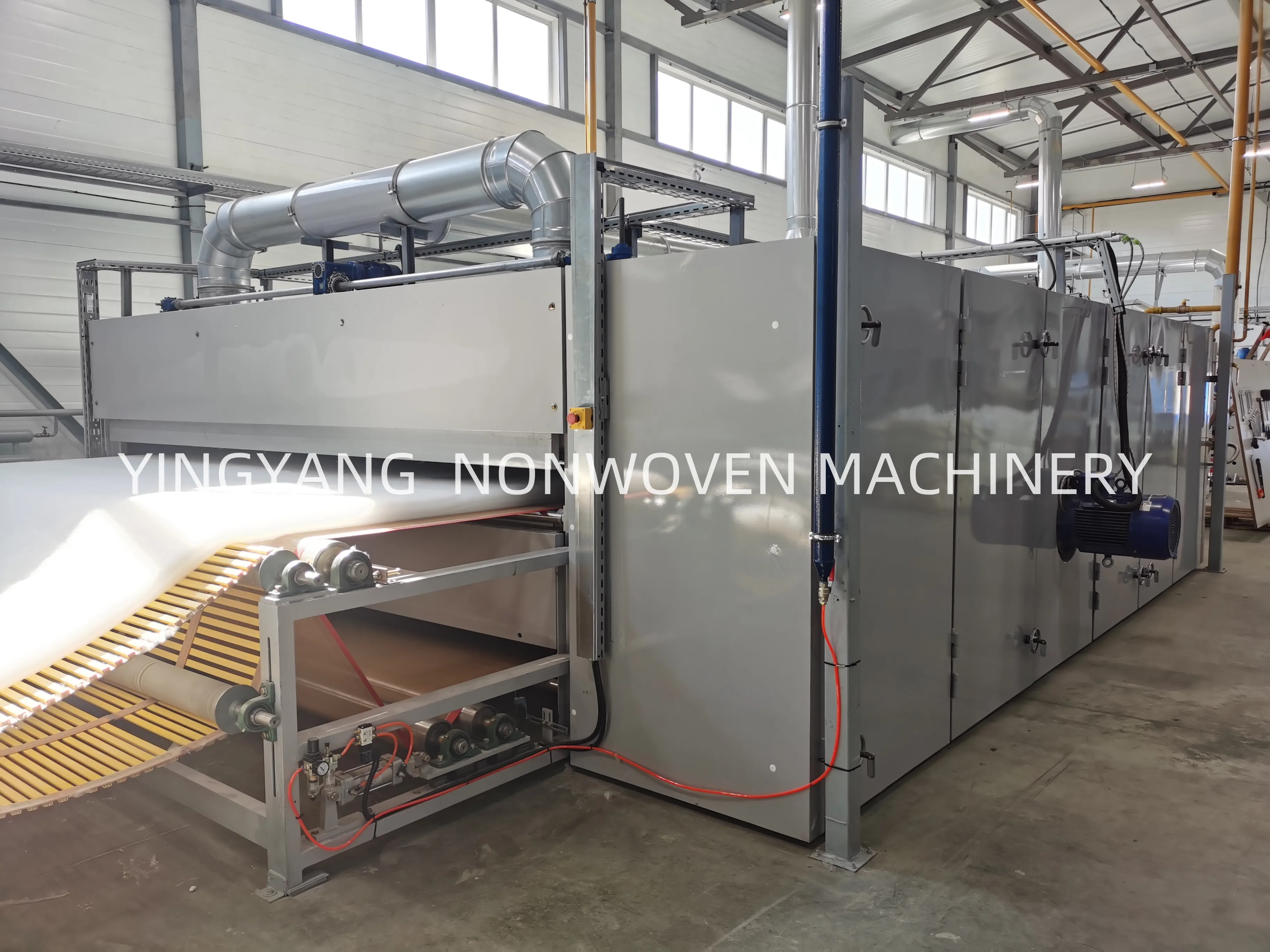 Soft thermal bonding wadding nonwoven production line for quilt material machine cross lapper machine