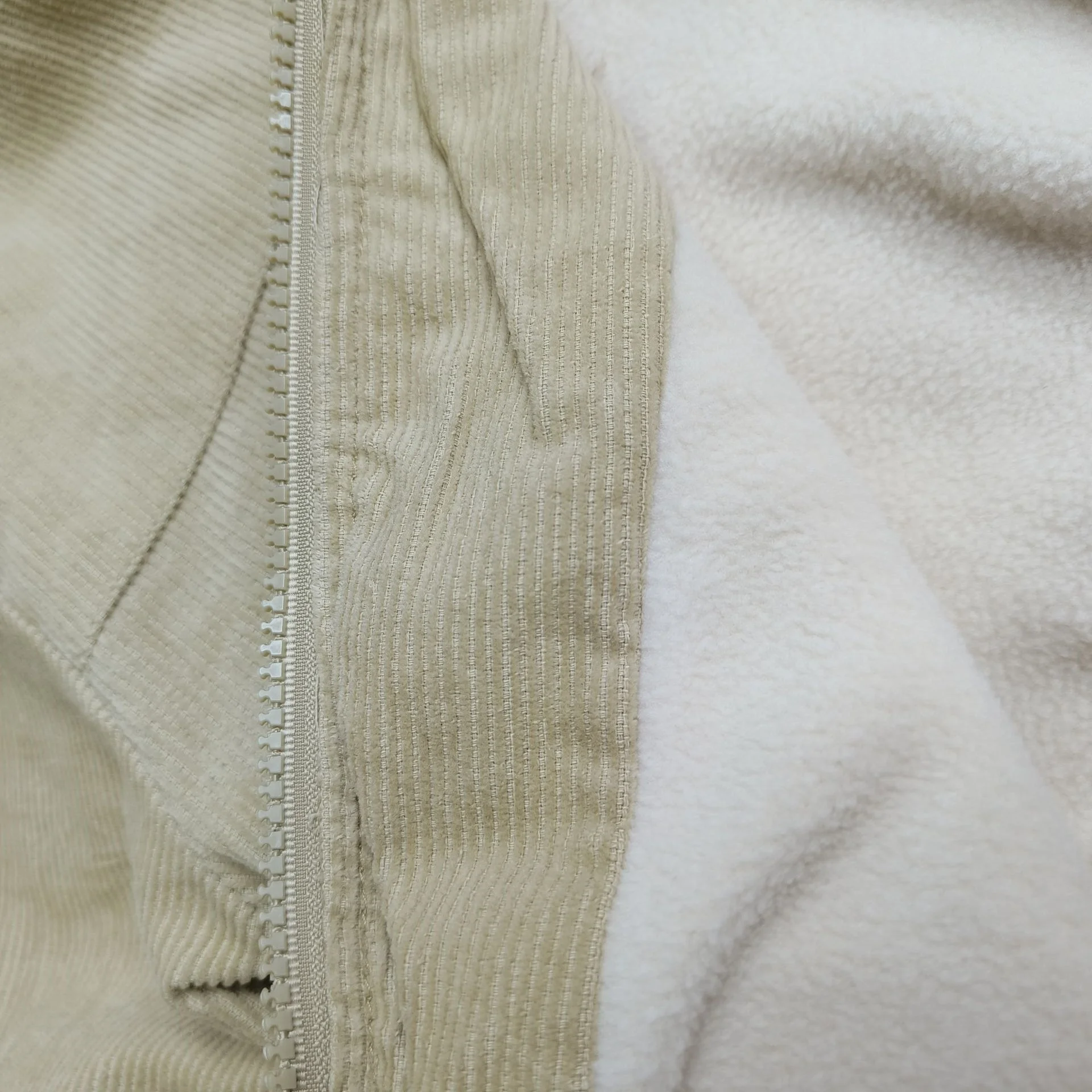 Top sales winter corduroy baby coat warm neutral kids jackets velvet baby hooded