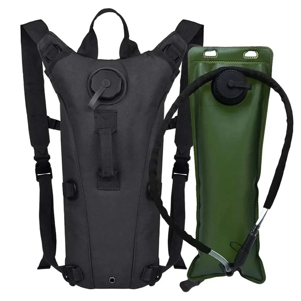Hiking Backpack Water Bladder Built-in Hydration System,Camping &Emergency Survival Gear BPA-Free,Perfect for Outdoor Adventures