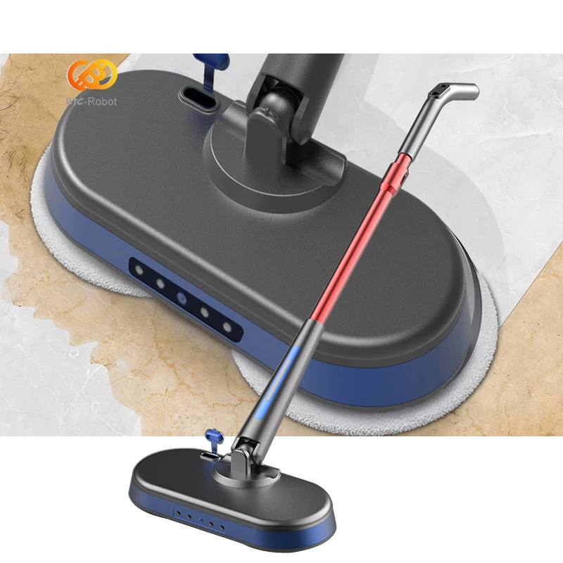 Cordless Electric Mop with Water Spray 360 Spin Floor Cleaner Microfiber Reusable Mopping for Hardwood Tile Laminate Floor