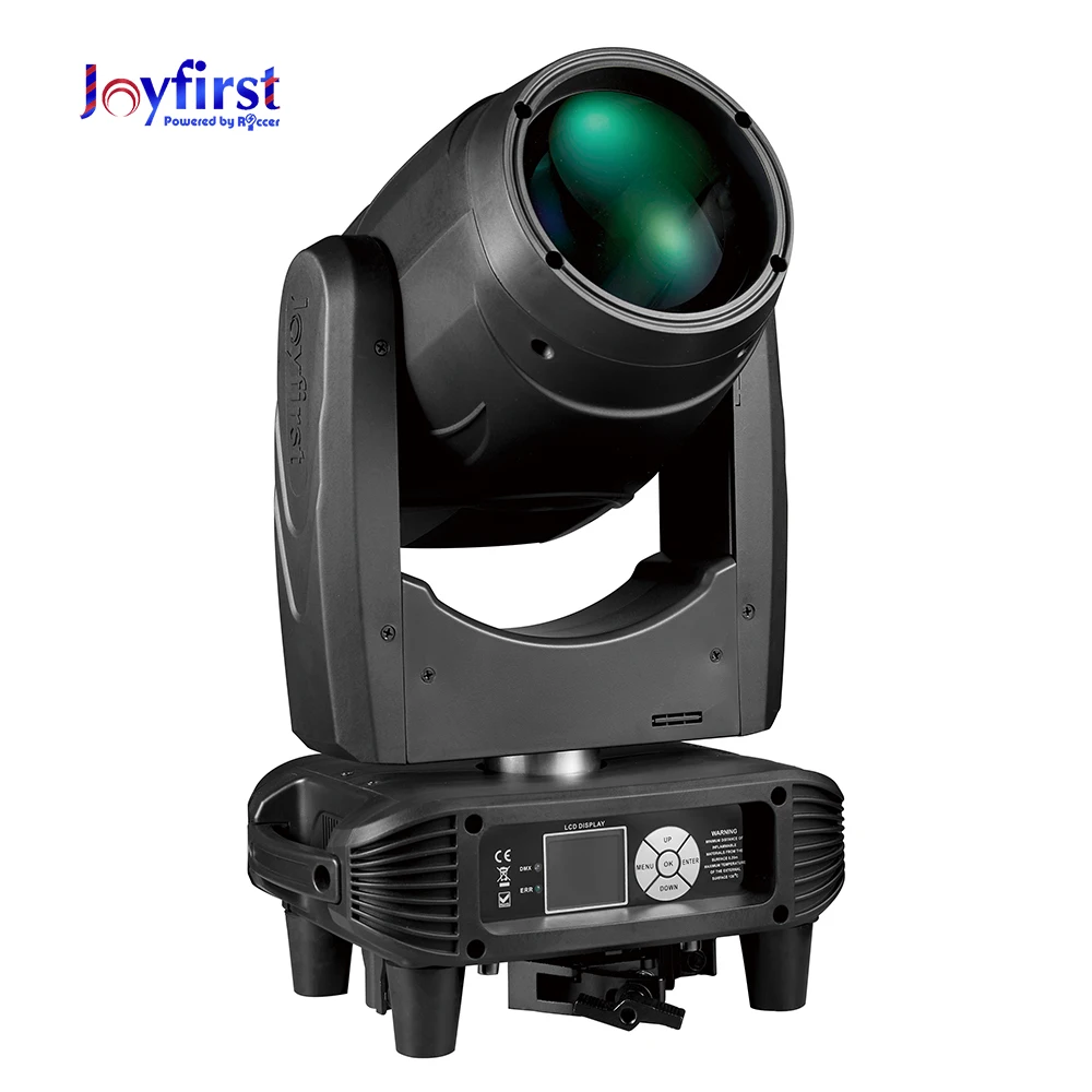 Joyfirst Bulb Dual Prisms Sharpy Light 230W Mini 7R Beam Moving Head Light With Rainbow Frost Effect