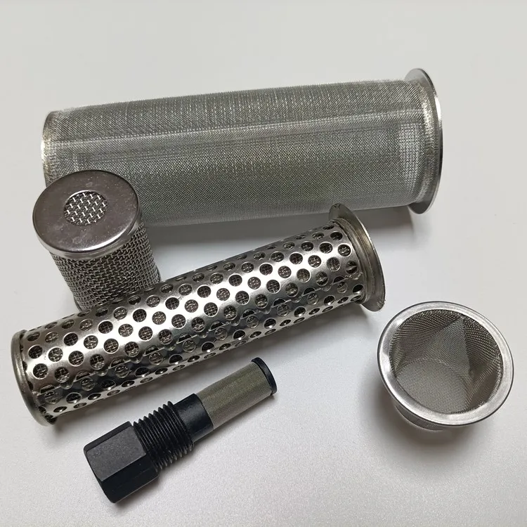 stainless steel mesh screen tube refrigerant Gas Mesh Filter for Air Conditioners