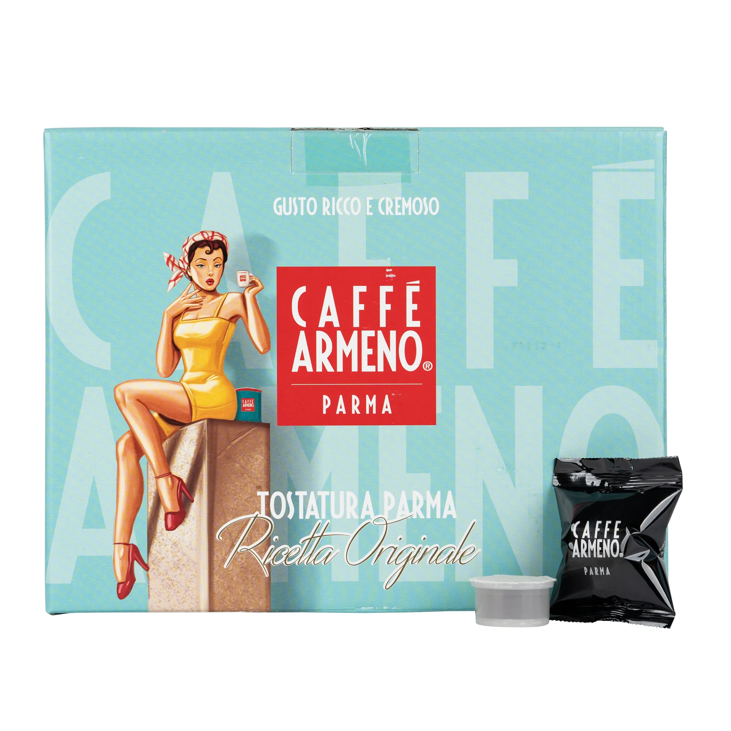 Armeno Caffe Srl Brand  Espresso Bar Blend Capsule Capsule Mellow Flavor For Lavazza Espresso Point Fap Machine
