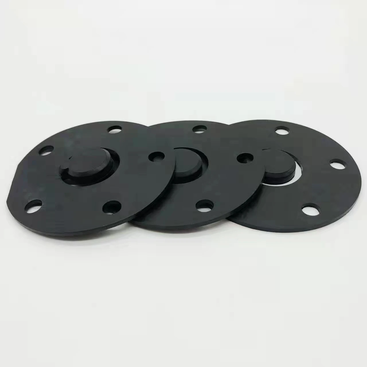 Anti-vibration and wear-resisting rubber gasket, waterproof and oil-proof sealing rubber flat gasket