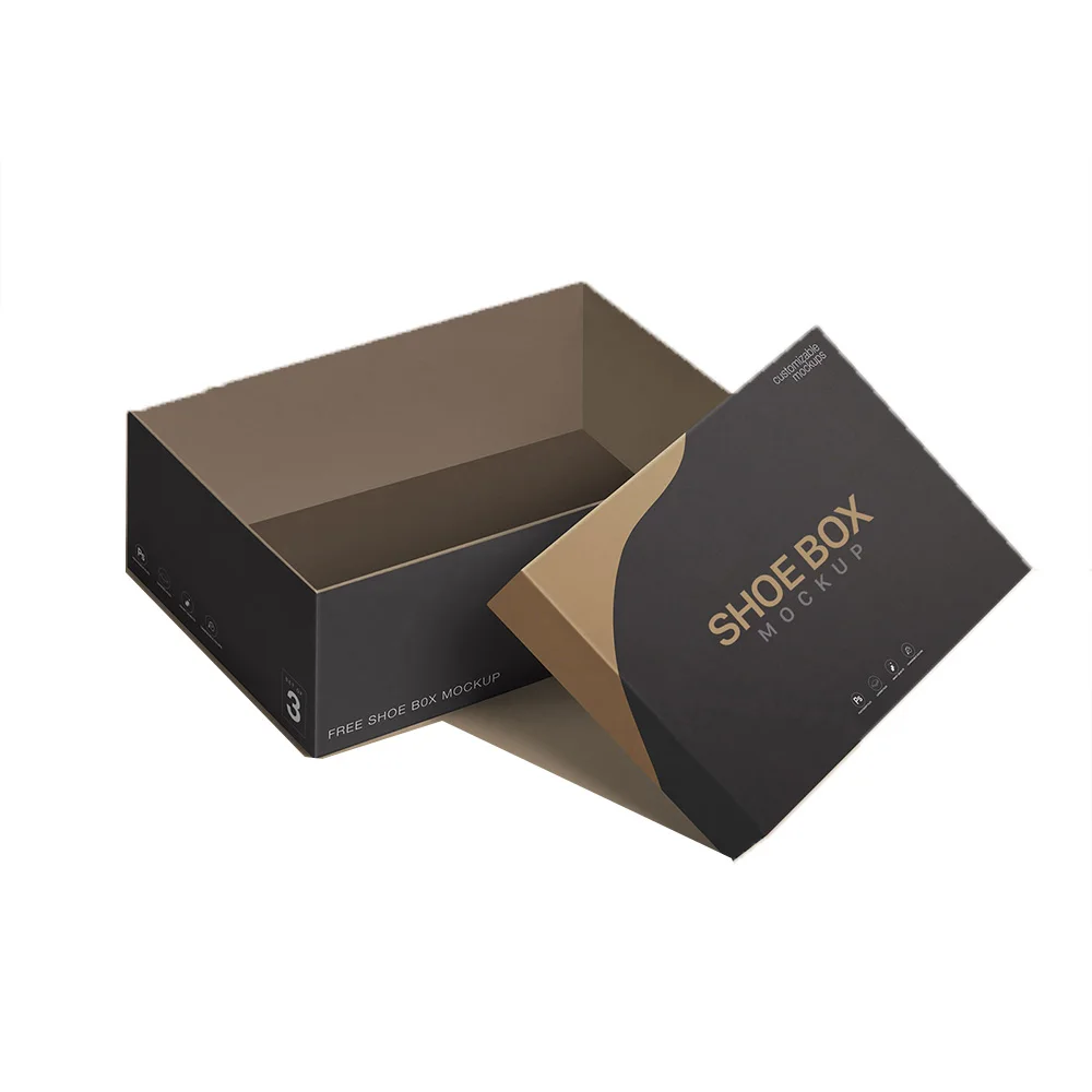 Free Design Low MOQ Custom Shoe Box Packaging