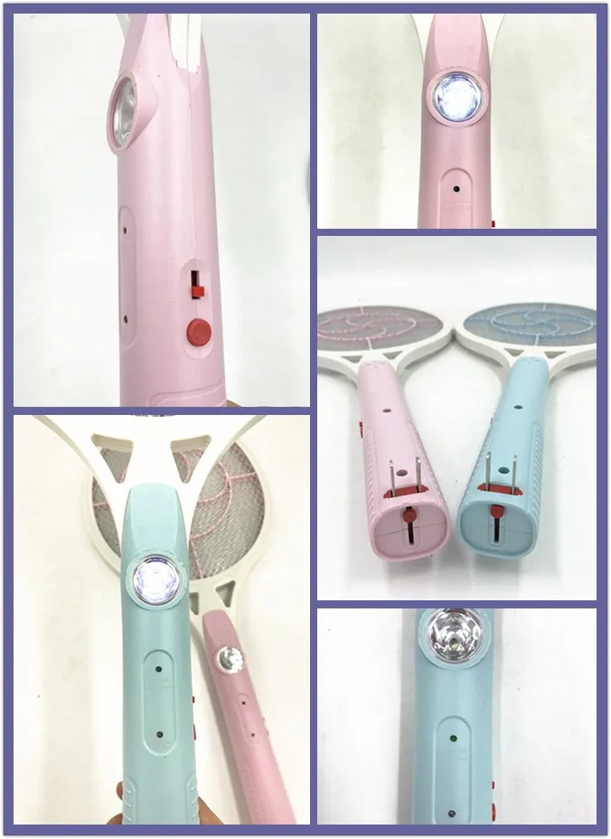 2022 Cheap Mosquito Killer Racket with Light Swatter uv fly killer Catcher Pest Control Bug Zapper Electric Mosquito Racket