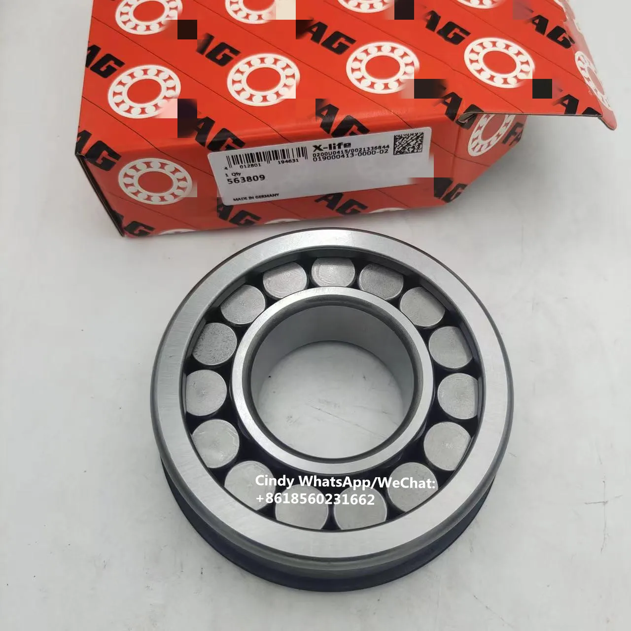 563809A Radial Cylindrical roller bearings Truck Differential Gearbox Bearing for MAN 06325890052 06325890068 06325890069 F19081
