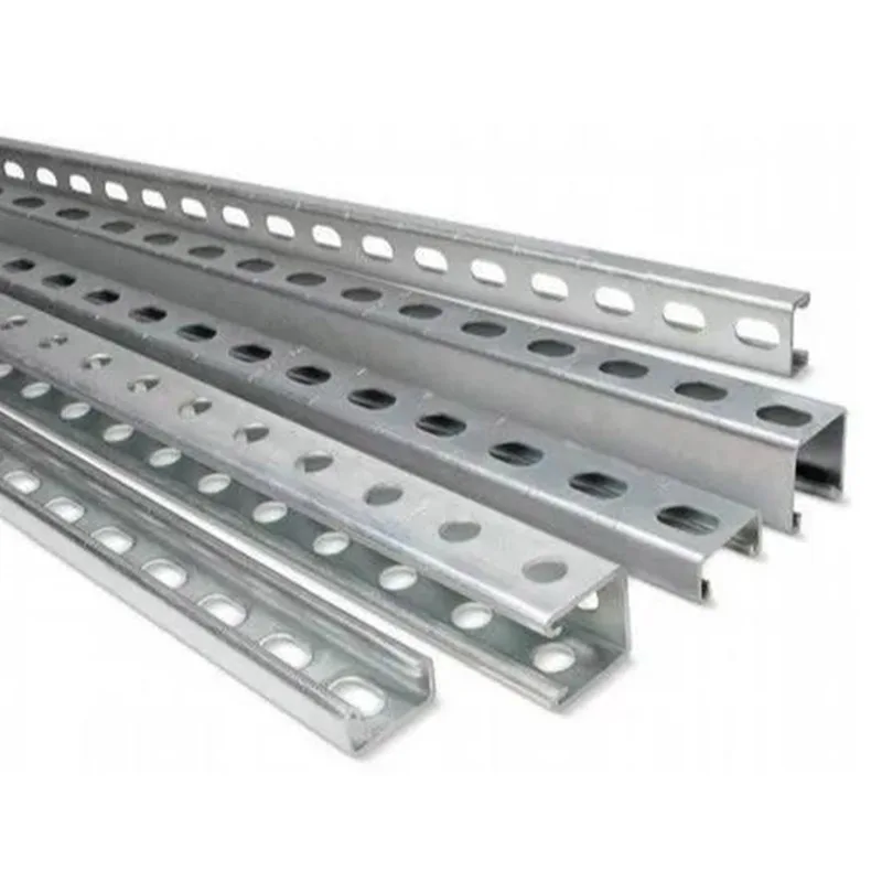 Professional Pre Galvanized C Channel Solar Mounting Structure Solar Mounting System GI Steel C Channel Steel Profiles