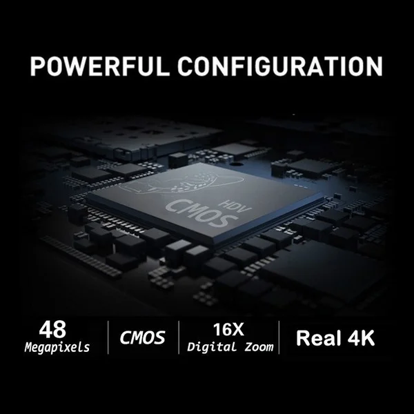  Amazon Новинка 4K Ultra HD Цифровая Wi-Fi живая камера с внешним микрофоном и светодиодной подсветкой