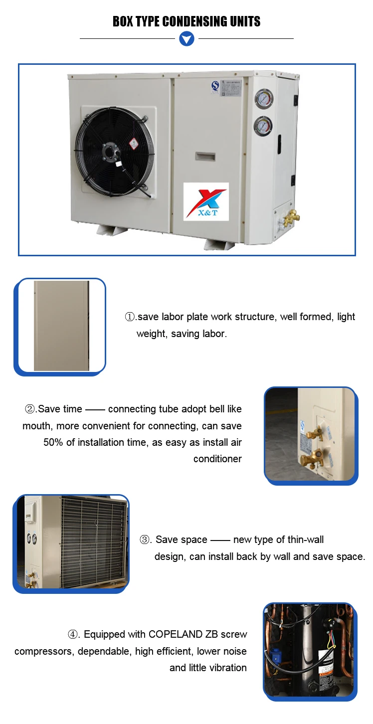 Box type condensing units