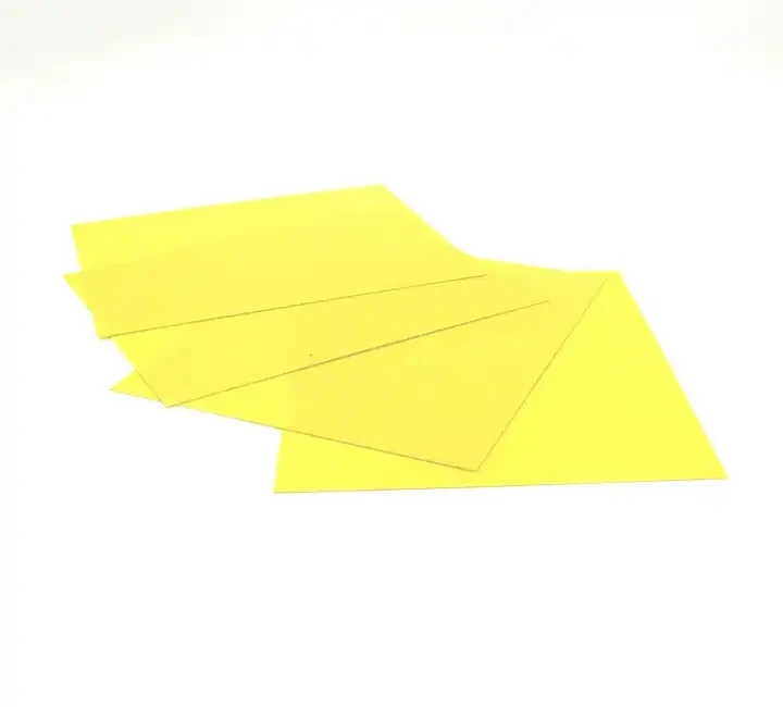 lithium battery material factory price yellow epoxy fiberglass insulation plate laminated insulation sheet