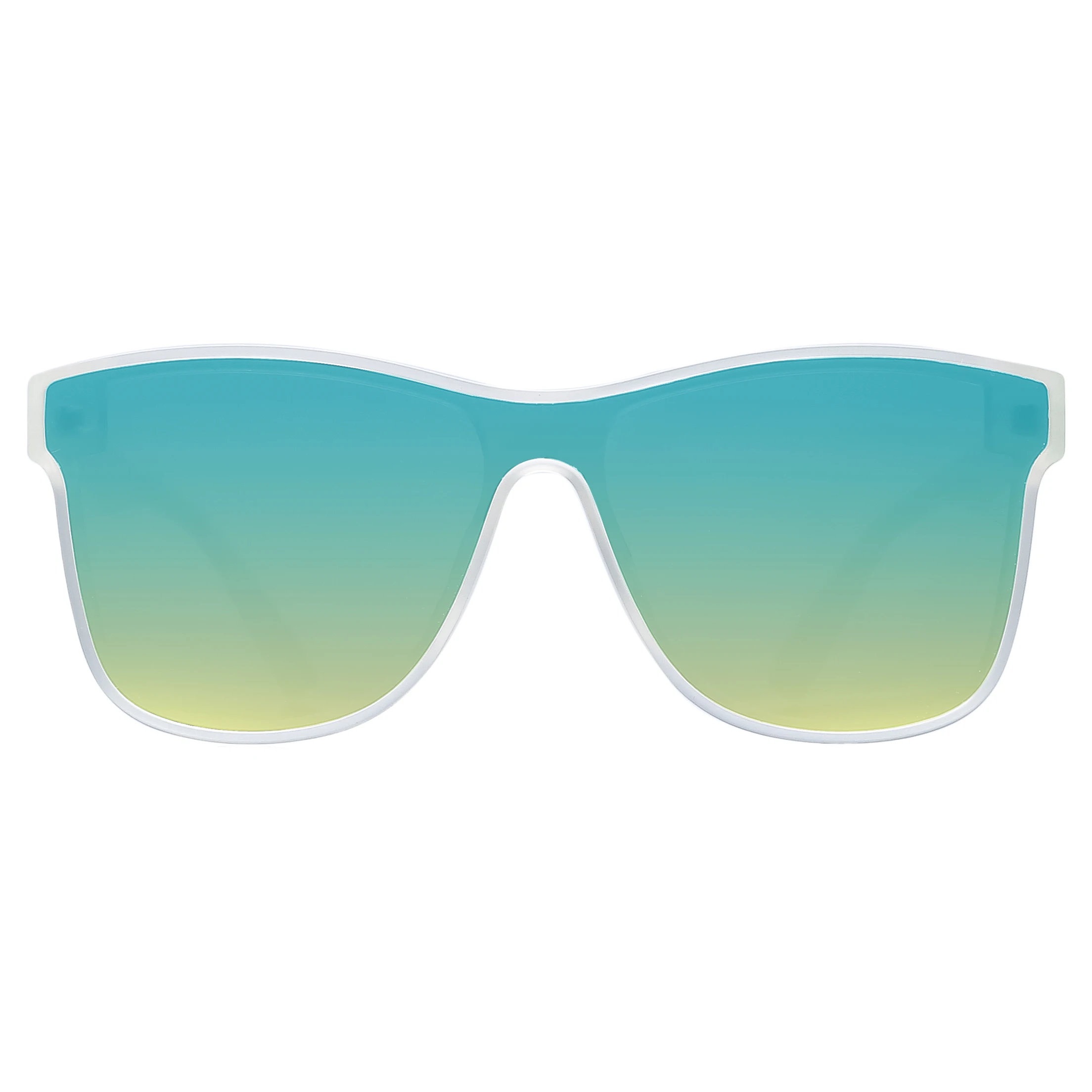 Blenders rainbow TR90 OEM polarized gradient mirror lens color women men unisex sunglasses
