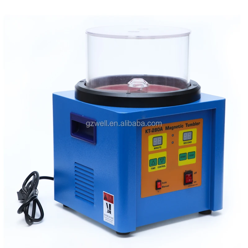 High Speed 2800 RPM Jewelry Polisher Machine Magnetic Tumbler ,jewelry polisher for fimishing gold and platinum jewelry