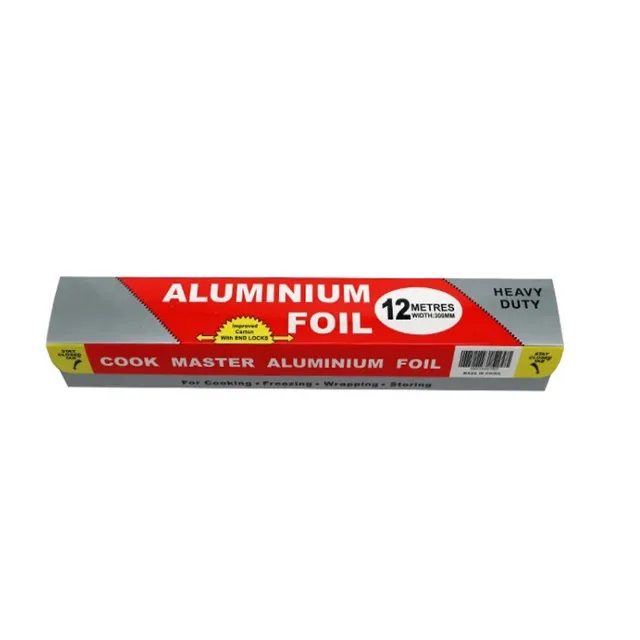 
Household 9mic 10 mic 11mic 12 mic 13mic 14 Micron Food Grade Aluminium Foil For Kitchen Use 