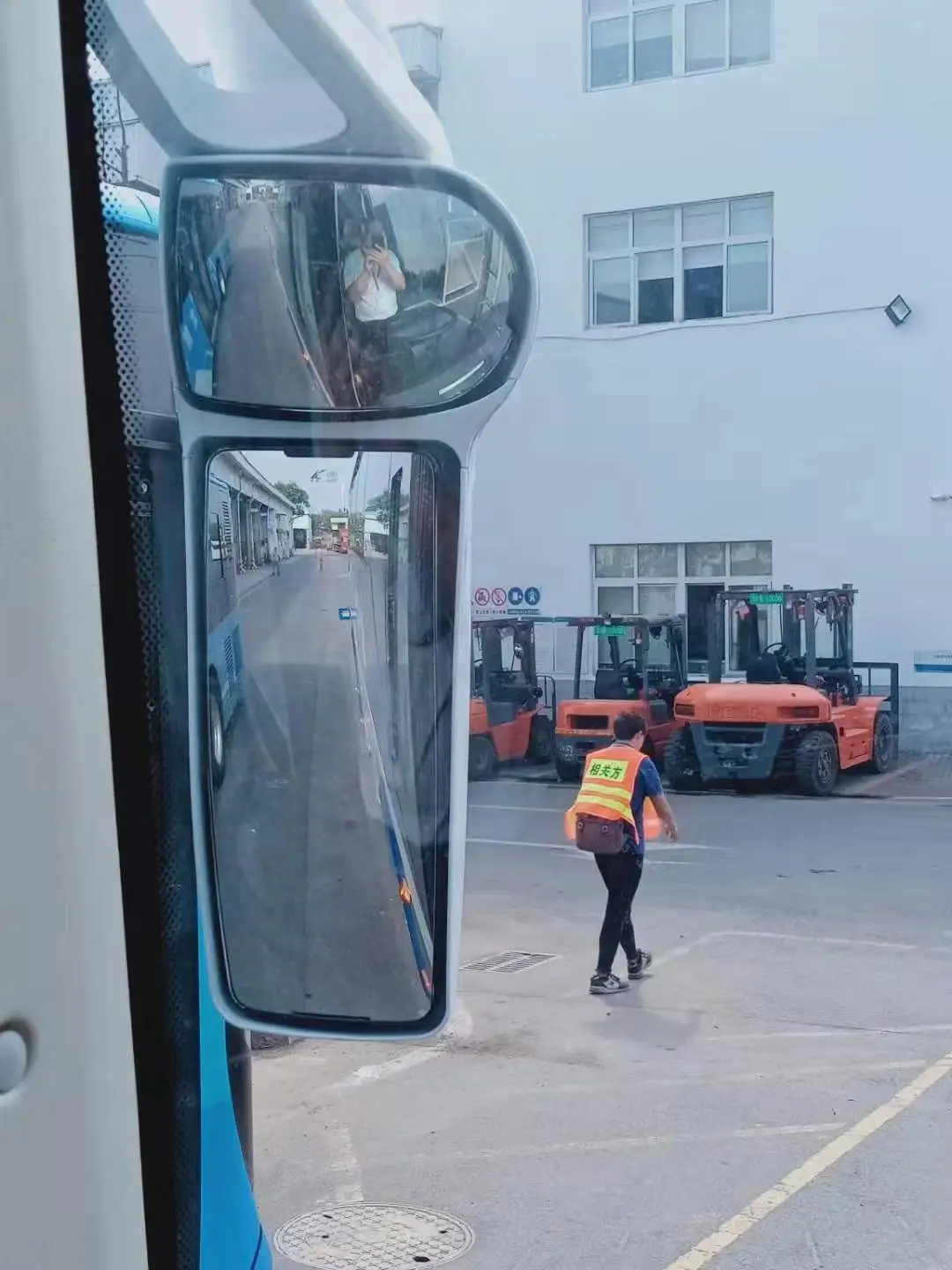 Заводская распродажа автобуса зеркала заднего вида все черный Электрический Kw66-ABS материал автомобили для King Long и Yutong