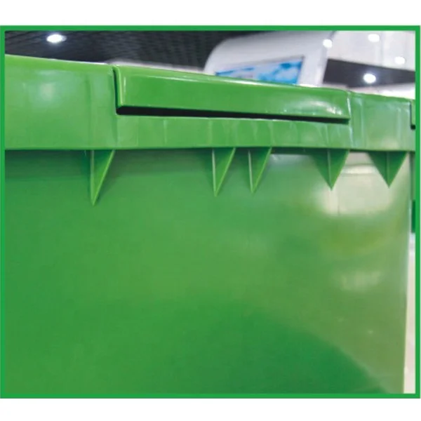 1100L Hot Selling Waste Bins Industrial UV Stabilized Trash Can
