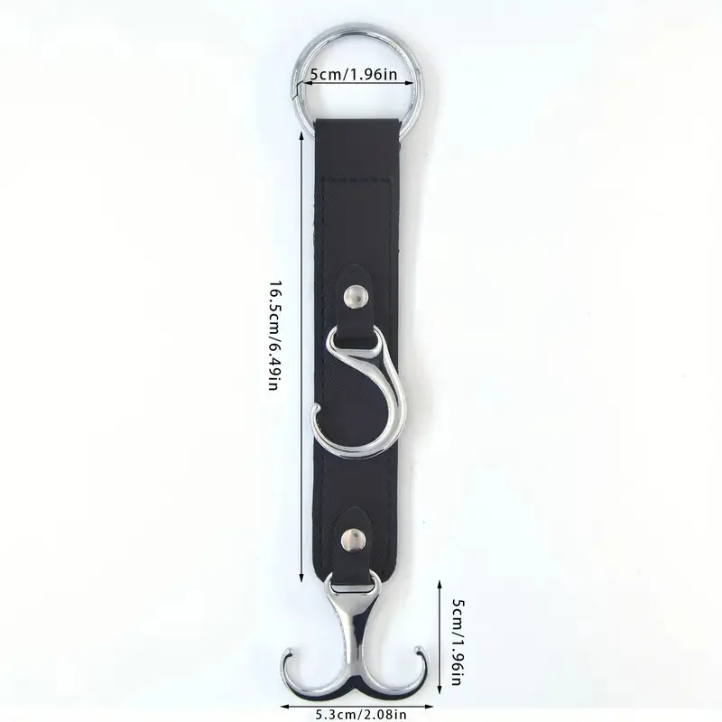Car Seat Headrest Hook Leather Hidden Hook Auto Back Seat Organizer Hanger Handbag Clothes Bracket Auto Interior Accessories
