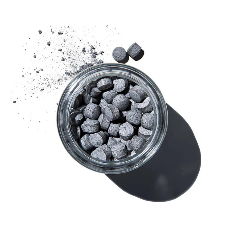 Wholesale Hot Products Customized Logo Packing 100%Natural Herbal Organic Plant Ingredient Apple Flavor Toothpaste Tablets