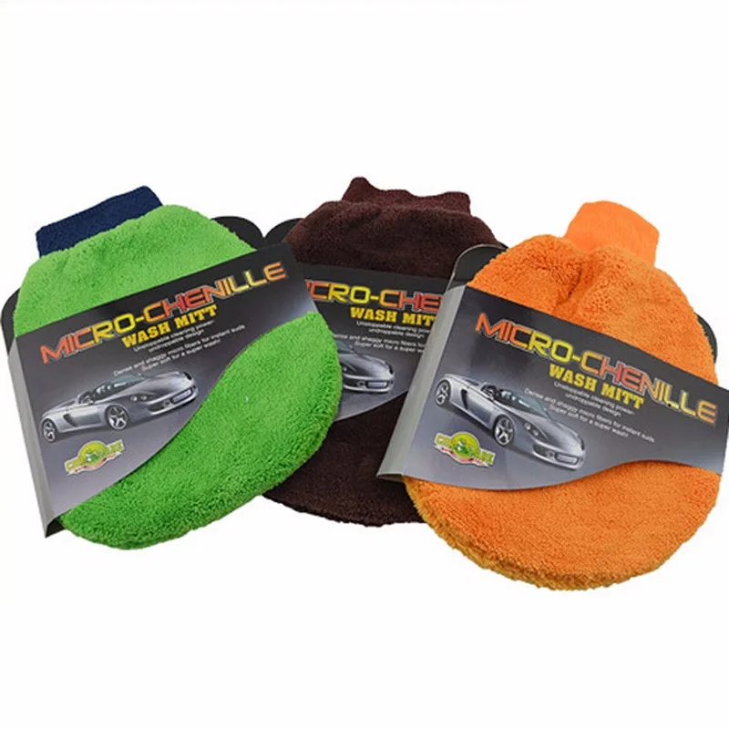 kimberlyclark  domestos cleaning products Microfiber Plush Car Detailing  Mitt microfiber dusting gloves