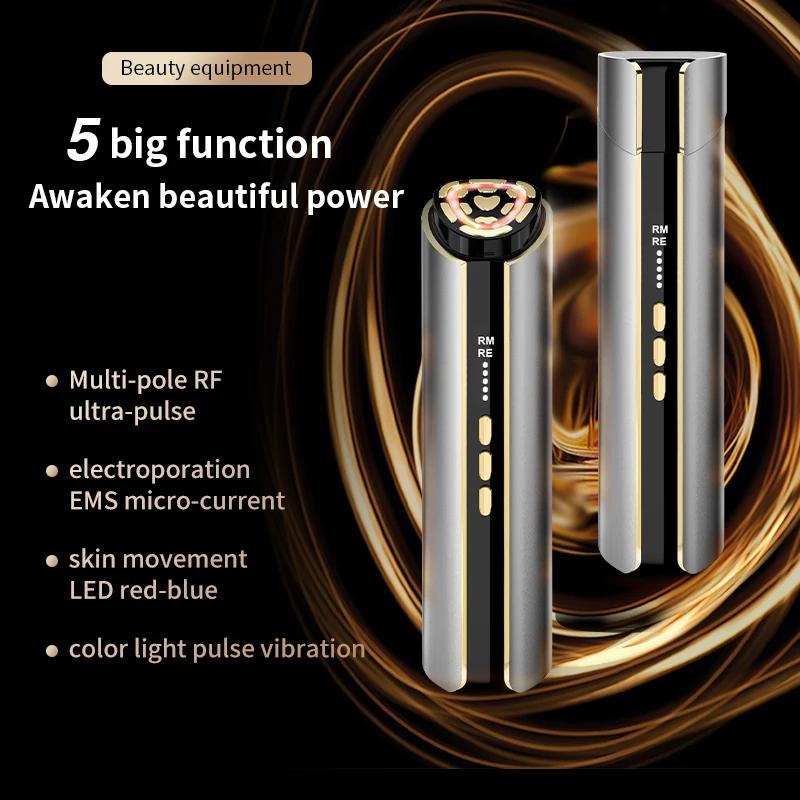 Portable Remove Wrinkle Facial Face Lifting Device Rf Radio Frequency Skin Tightening Machine For Home Use