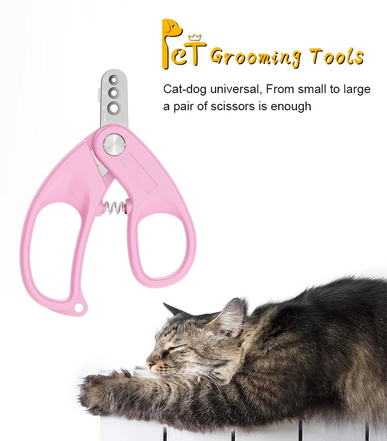 Кусачки для ногтей LiliPRO против травм домашних питомцев когтей собак кошек кусачки груминга Триммер ножницы с прозрачной коробкой