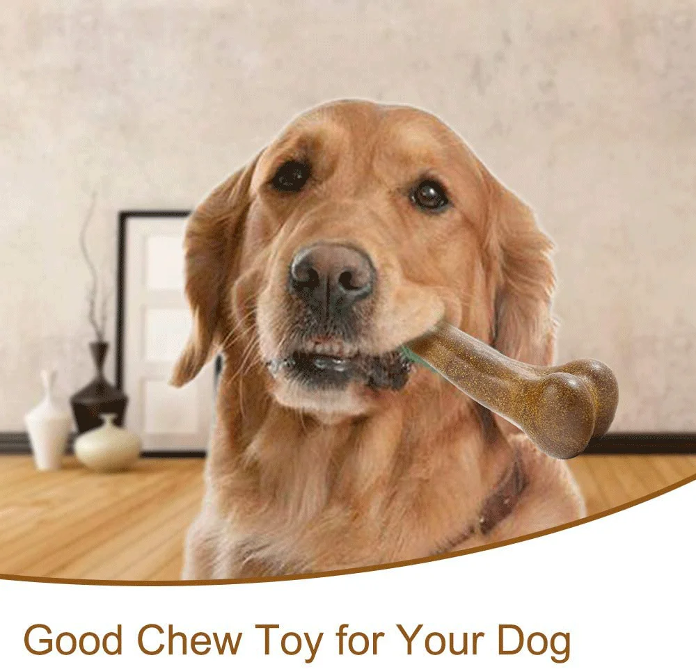 custom dog chew bones toy cleaning teeth durable nylon dog chew toy bone for aggressive chewers