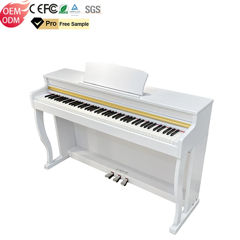 Hot Selling Portable High Quality And Cheap Digital 88 Keys Hammer Action Upright Keyboard Piano